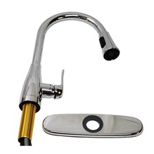 Glacier Bay 1007 991 855 McKenna Single-Handle Kitchen Faucet - Stainless Steel