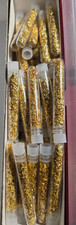   1 Vial from Lot  Real 24K Gold Flakes Large 5ml Vial - Gift / Arts  Crafts