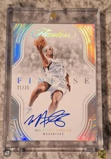 2024-25 Panini Flawless - Finesse Signatures Michael Finley #FNS-MFI /25 (AU)