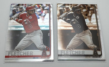 Los Angeles Angels David Fletcher 2019 Topps Chrome Sepia Refractor Base #181 RC