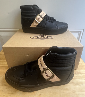 VANS Sk8-Hi Platform x Vivienne Westwood Anglomania Buckle 2019