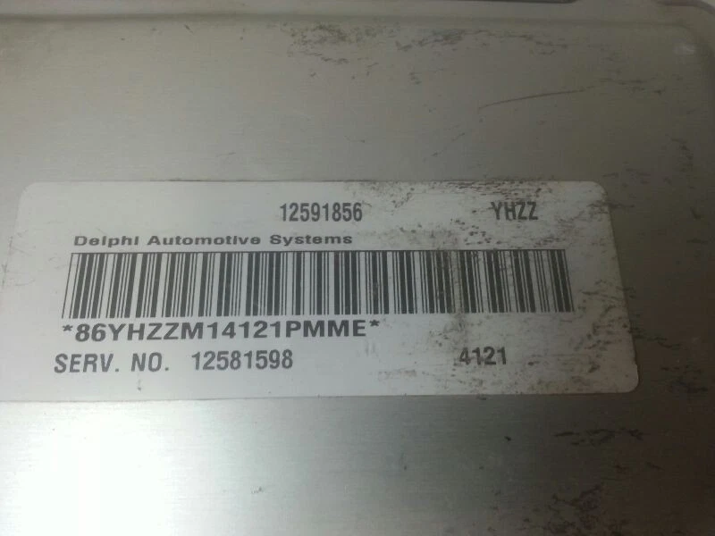 Módulo de control electrónico Motor Computer ECM 12581598 compatible con 05-06 SATURN RELY Foto 2 de 4