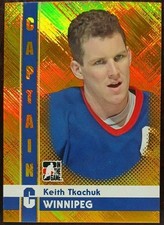 2011 - 2012 ITG Keith Tkachuk Captain C Gold /50 #45 Hockey Card