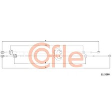 ORIGINAL® Cofle Seilzug, Schaltgetriebe für Citroën C3 II C2 C3 I C3 Pluriel