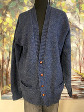 Vintage Robert Bruce Made in USA Wool Blend Cardigan Sweater Men’s Large