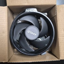 AMD CPU Fan with Heatsink 712-000046 Aluminum Plastic Black for AMD Processor