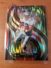2024 Panini Select - Premier Level Emmitt Smith #155 Black & Red Shock Prizm