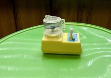 1992 Barbie Magic Moves Food Processor Wind Up Kitchen Appliance Mattel Works 