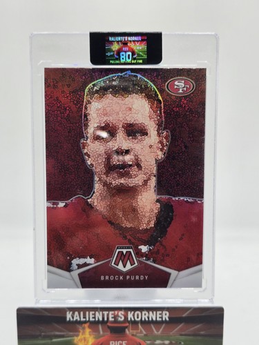 Brock Purdy #MM-BPY 2024 Panini Mosaic Micro card
