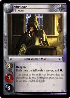 Aragorn, Strider - FOIL - Shadows - Foil - Herr der Ringe TCG