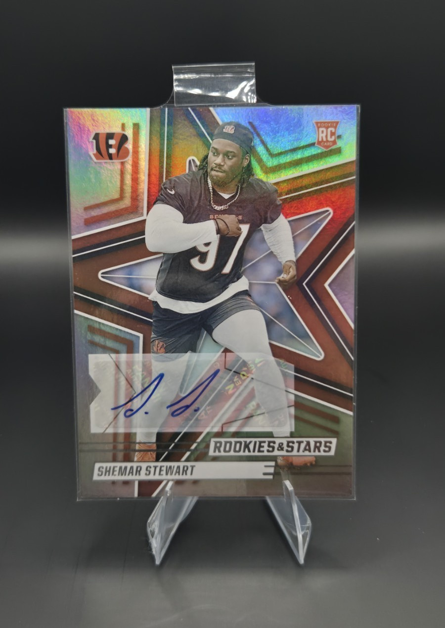 Panini Rookies & Stars 2025 Shemar Stewart RC Auto #179 Cincinnati Bengals
