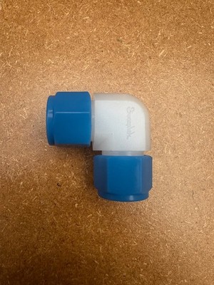 Swagelok PFA Überwurfbogen, 1/2'' OD Rohr, PFA-820-9