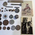 Lot Old Silver Coins Knives Sterling 12k/14KGF Jewelry Masonic Gruen Hunting N/R — photo 3