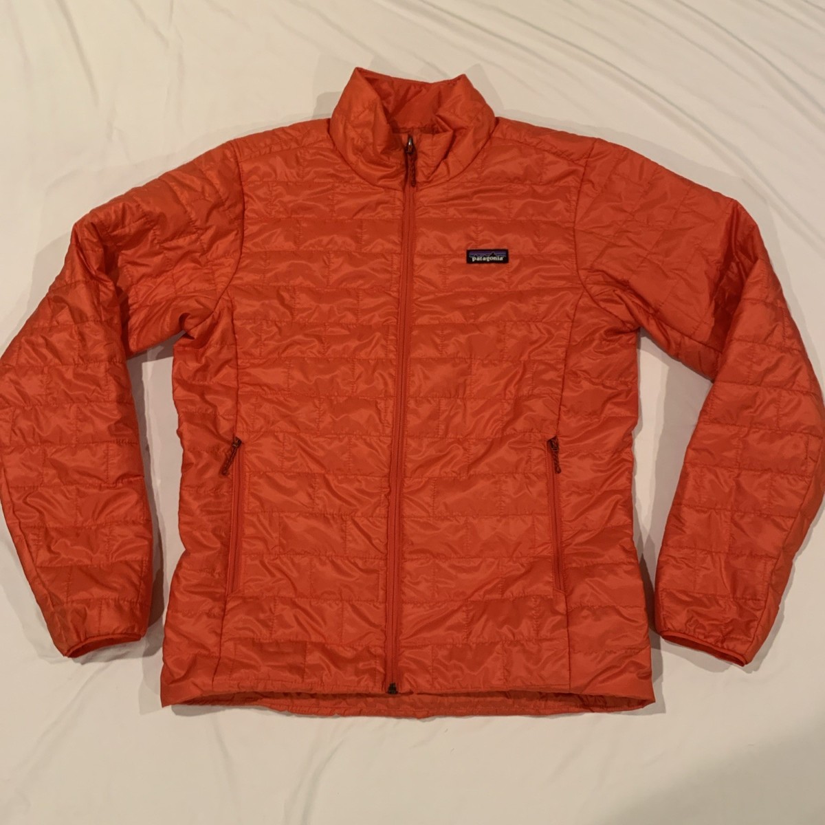 NWT $229 (Sample) Patagonia Nano Puff Jacket Men's Sz M Sizzle Red