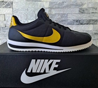 Nike Cortez Ultra QS 2016 OGs Black Gold 882493-001 VERY RARE Men 9.5 LIKE N W