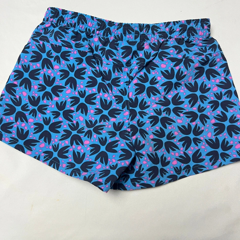 Bañador Patagonia Baggies Pantalones Cortos Azul Rosa Estampado Floral Nailon Reciclado Talla M Foto 4 de 4