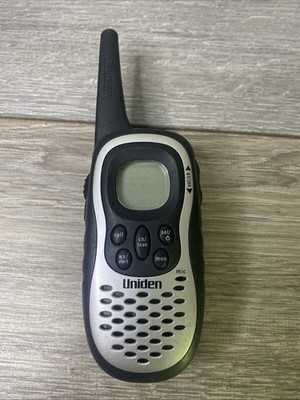 Uniden Two-Way Walkie Talkie- One Walkie-Talkie  Untested No Charger