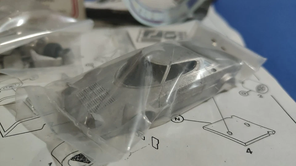 kit Lancia Stratos Ro..mans #5 Targa Florio 1981 - Meri Kits Models kit 1/43 - Immagine 3 di 4