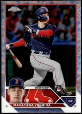 2023 Topps Chrome Logofractor Edition #167 Masataka Yoshida Rookie E1