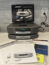 Bose Wave Music System AWRCC1 W/3 Disc Multi-CD Changer Control Manuals PERFECT