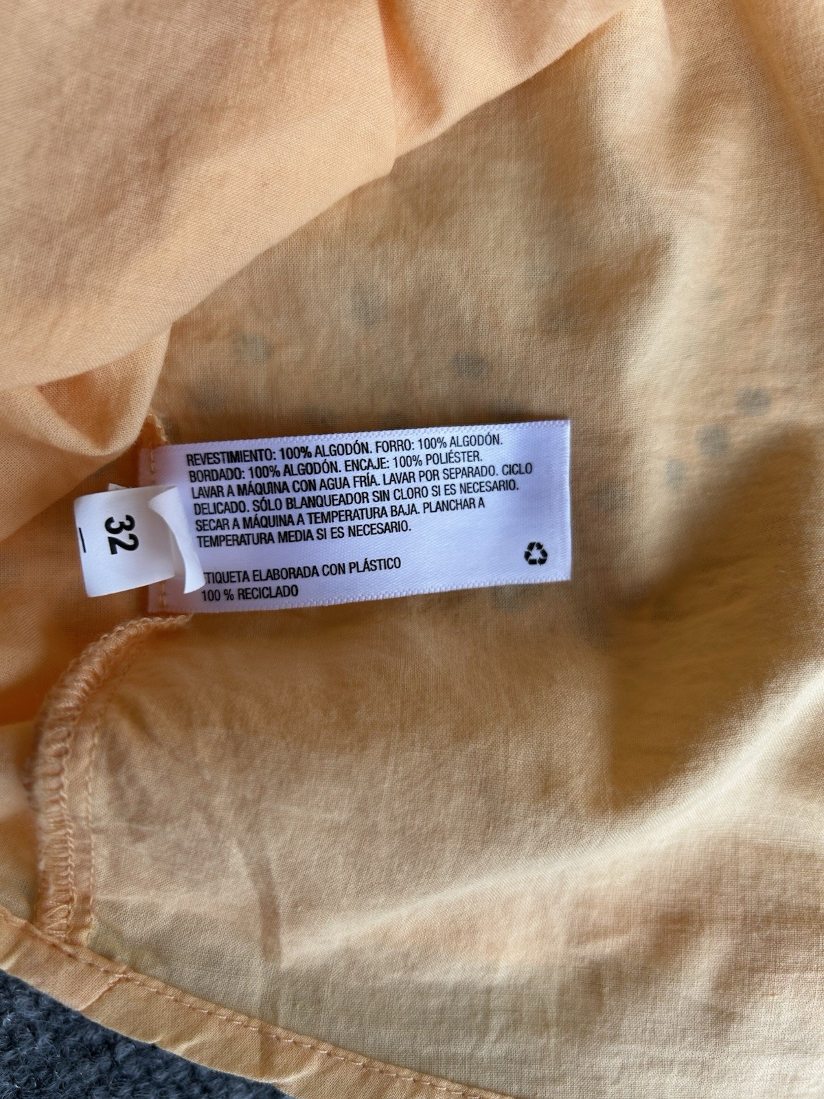 Universal Thread Peach Eyelet Lace Shift Dress Mo… - image 8