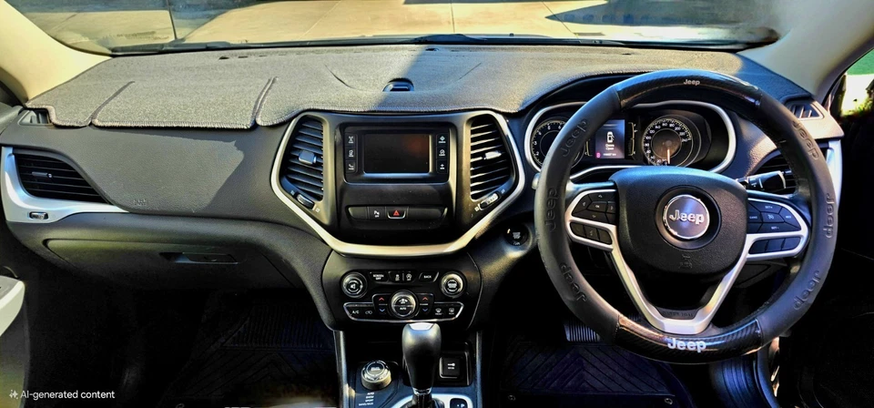 Fits Jeep Cherokee KL 2014 2015 2016 2017 2018 2019 2020 - 2023 Charcoal Dashmat - image 4 of 4