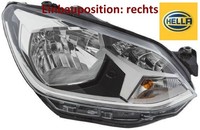 Hella 1EL012644-021 Hauptscheinwerfer Rechts Scheinwerfer FüR VW