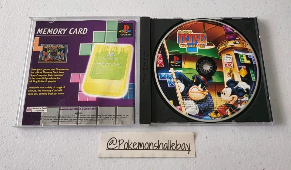 Magical Tetris Challenge - Sony Playstation 1 (PS1) Game *W/ Manual - PAL* - Image 3 of 3