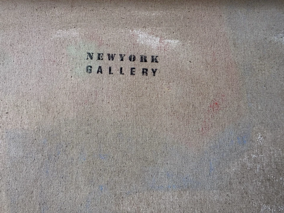 ALEC MONOPOLY PINTURA AL ÓLEO SOBRE LIENZO FIRMADA Y SELLADA ESTAMPADA 70CM X 50CM Foto 2 de 2