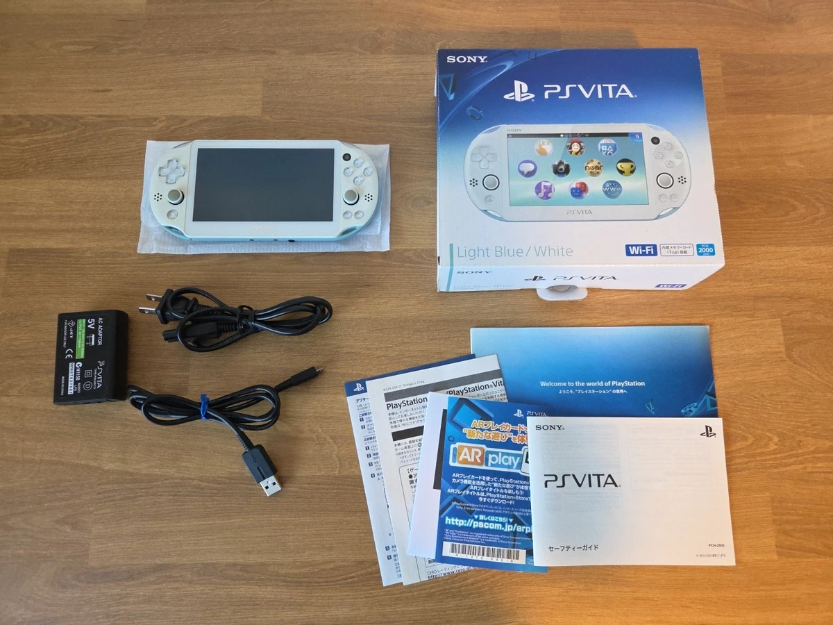 Sony PS Vita - PCH-2000 Blue Video Game Consoles for sale | eBay