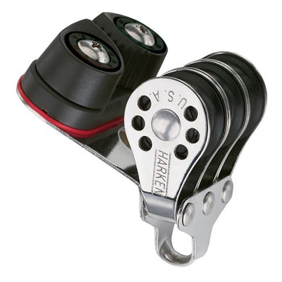 Harken 230 22mm Triple Micro Block W/cam Cleat