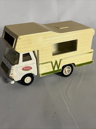 Vntg 1970's Tonka 6.25" Diecast Winnebago RV Camper Truck No Box