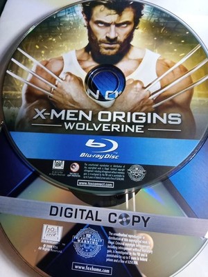 WOLVERINE ORIGINS 2DISC BLU RAY DISC ONLY USED TESTED FREESHIP NOTRACKING