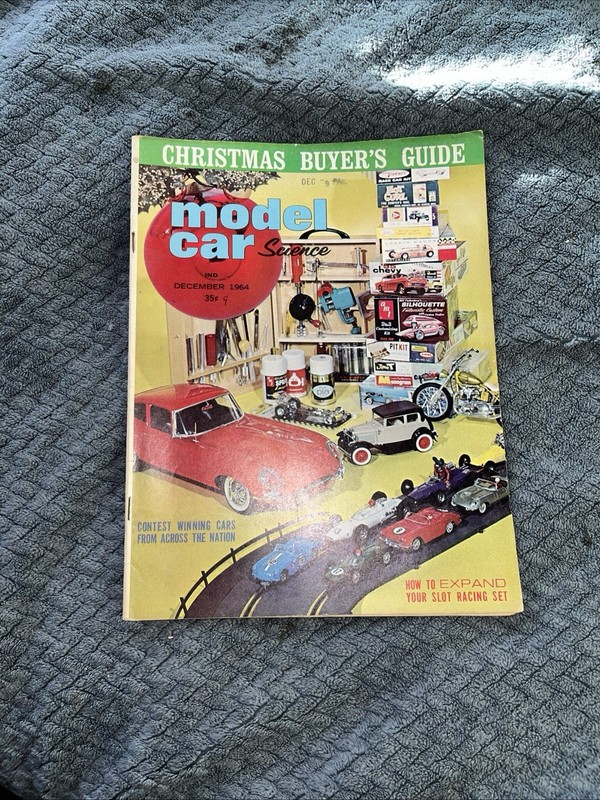 Model Car Science Magazine December 1964