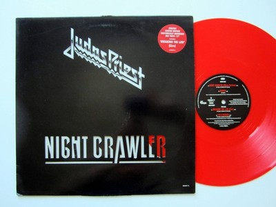 JUDAS PRIEST Night Crawler 12'' PROMO Red Vinyl Promo 1993 SHIPS FROM USA!