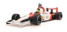 Minichamps 1:18 McLAREN HONDA MP4/6 AYRTON SENNA  JEAN ALESI RIDING MEXICO 1991