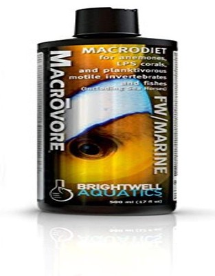 Brightwell Aquatics Macrōvore Marine Crustacean Roe for Corals Anemones Fish Enr