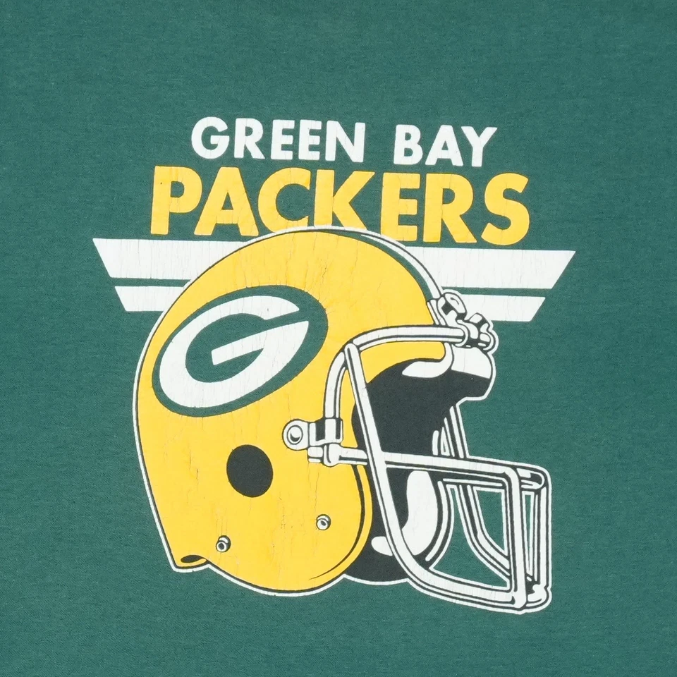 Camisa Vintage Años 80 Green Bay Packers Talla: Extra Grande Foto 3 de 4
