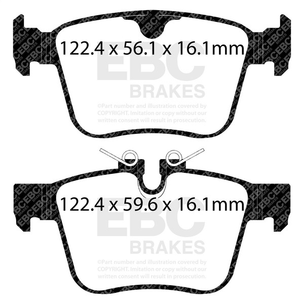 EBC Bremsen S4KR1453 S4 Kits Redstuff Und USR Rotor-image