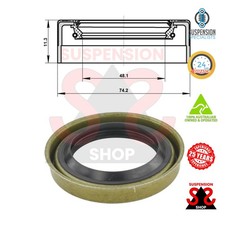 Shaft Seal, Manual Transmission Main Shaft Suit GMC Sierra 1500 6.2 12471590