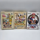 Nintendo 64 CIB Lot Japan Import Mario Kart 64 Smash Bros Paper Mario