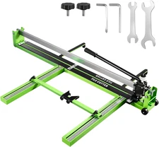 47" Manual Tile Cutter, Professional 1.4" Cutting Capacity Tile Cutter with Lase