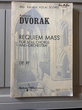 Requiem Mass (Op. 89) - Dvorak (Vocal Score)