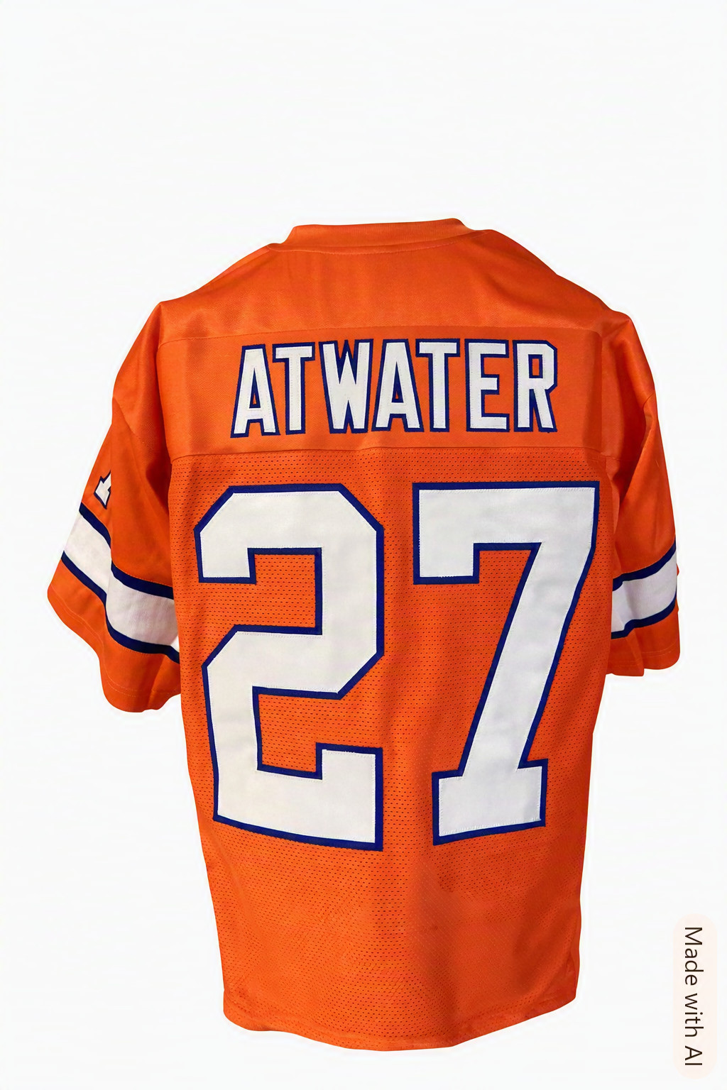 CUSTOM UNSIGNED STEVE ATWATER ORANGE JERSEY XL