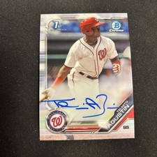 2019 Bowman Chrome - Prospects Autographs Telmito Agustin #CPA-TA (AU, RC)