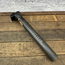 Easton Carbon Seatpost Setback Black Road MTB 160g Micro Adjust VIntage