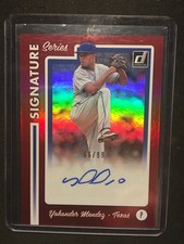 Mendez, Yohander - 2017 Donruss - Signature Series - Autograph - 66/99