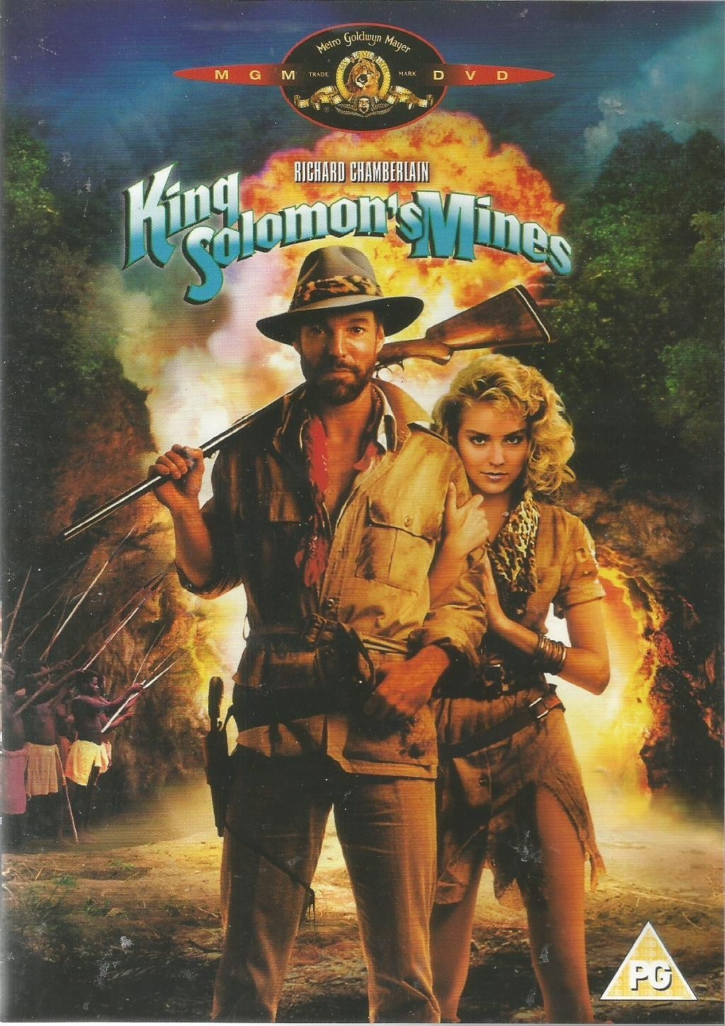 King Solomon's Mines DVD Richard Chamberlain Sharon Stone