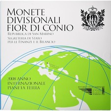 [#1275358] San Marino, Set 1 ct. - 5 Euro, Coin card.FDC, 2008, Rome, Bi-Metal,