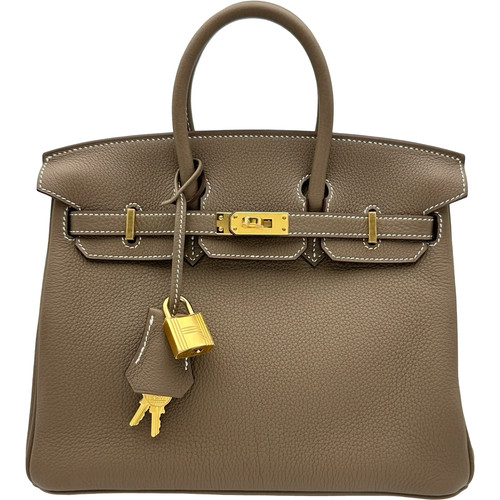 HERMES Birkin 25 Handbag G Stamp #OKB5843